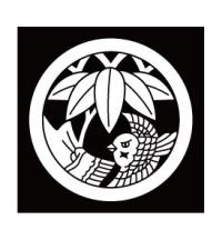 竹に雀